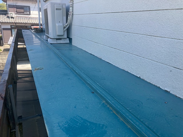 2階の外壁の劣化状況